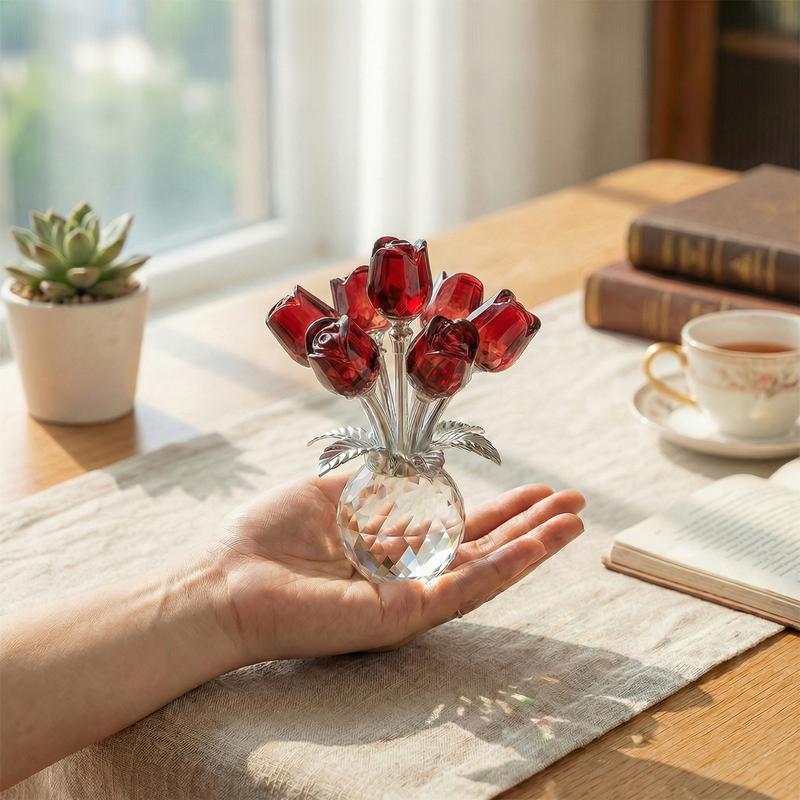 Everlasting Crystal Rose Bouquet